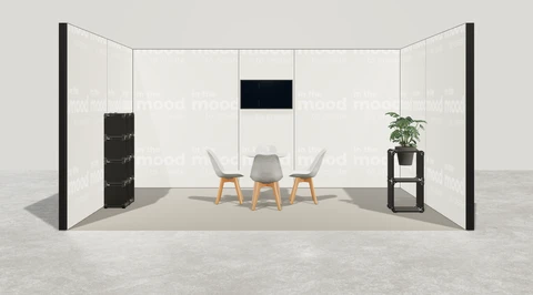 Stoisko w systemie M100 LED