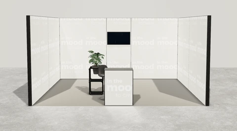 Stoisko w systemie M100 LED
