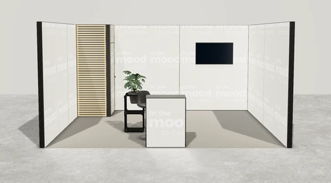 Stoisko w systemie M100 LED