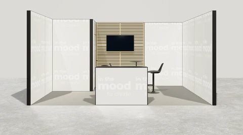 Stoisko w systemie M100 LED