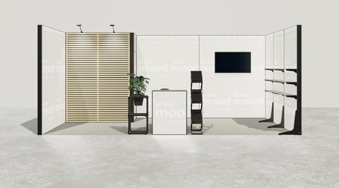 Stoisko w systemie M100 LED
