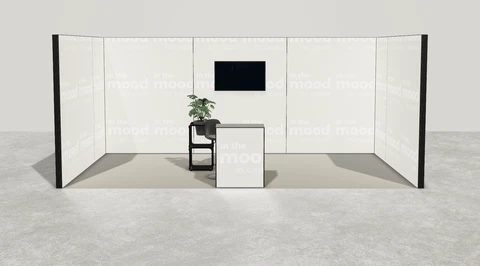 Stoisko w systemie M100 LED