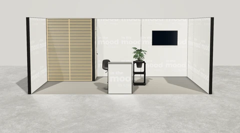 Stoisko w systemie M100 LED