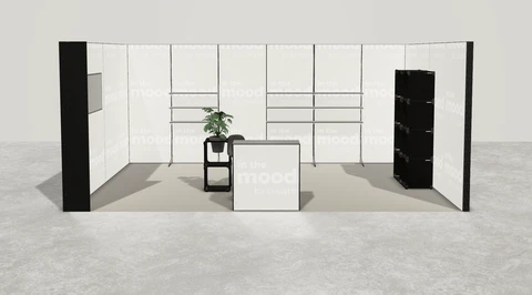 Stoisko w systemie M100 LED