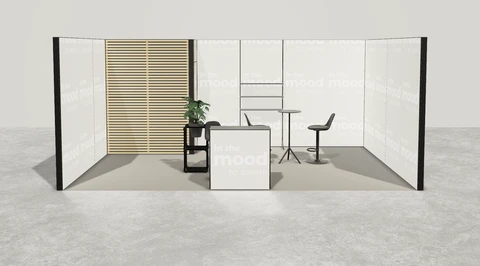 Stoisko w systemie M100 LED