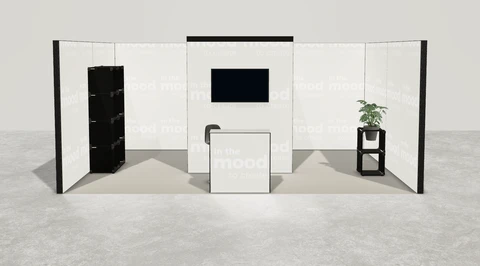 Stoisko w systemie M100 LED