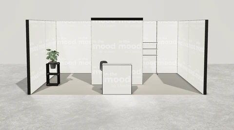 Stoisko w systemie M100 LED