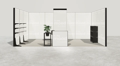 Stoisko w systemie M100 LED