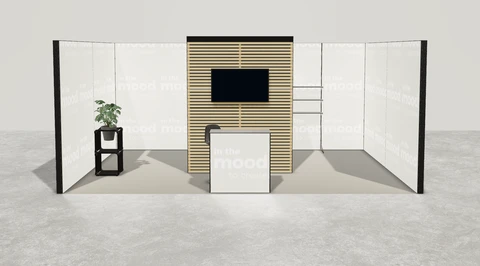 Stoisko w systemie M100 LED