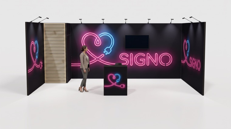 M50 6x3 m, szeregowe — grafika marki SIGNO